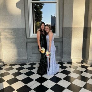 Light Blue/Periwinkle Prom Dress